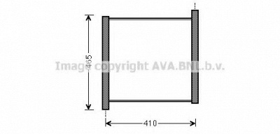 AVA QUALITY COOLING mc2012 -  Радиатор, охлаждение двигателя